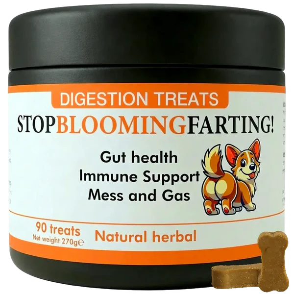 "Stop Blooming Farting" Treats Chicken Flavour 90 Tablets