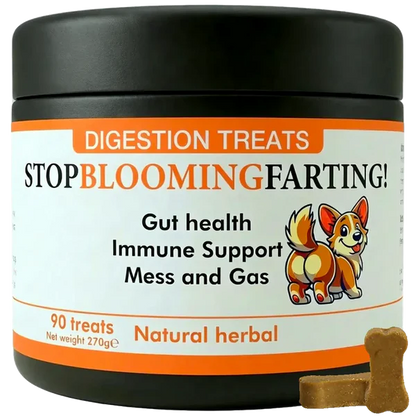 "Stop Blooming Farting" Treats Chicken Flavour 90 Tablets