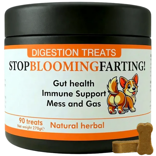 "Stop Blooming Farting" Treats Chicken Flavour 90 Tablets