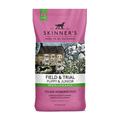 Skinners Field & Trial Puppy & Junior Lamb & Rice