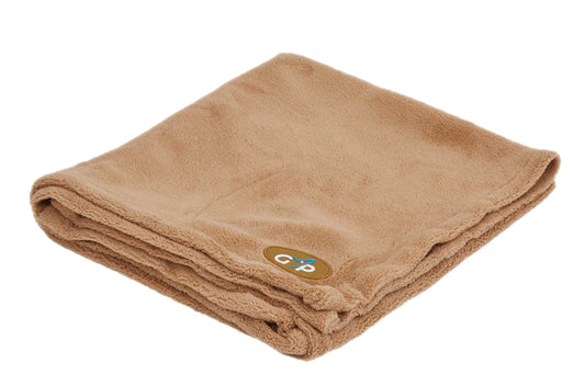 Gor Pets Soft Fleece Machine Washable Pet Blanket Large - Beige