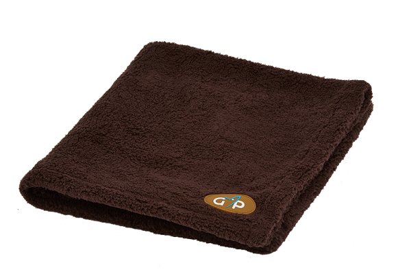 Gor Pets Soft Fleece Machine Washable Pet Blanket Large - Brown
