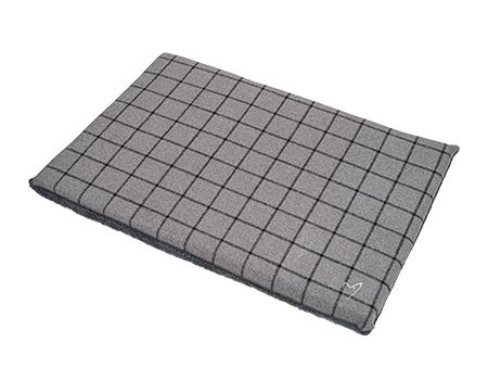 Gor Pets Camden Comfy Pet Mat Large - Grey Check