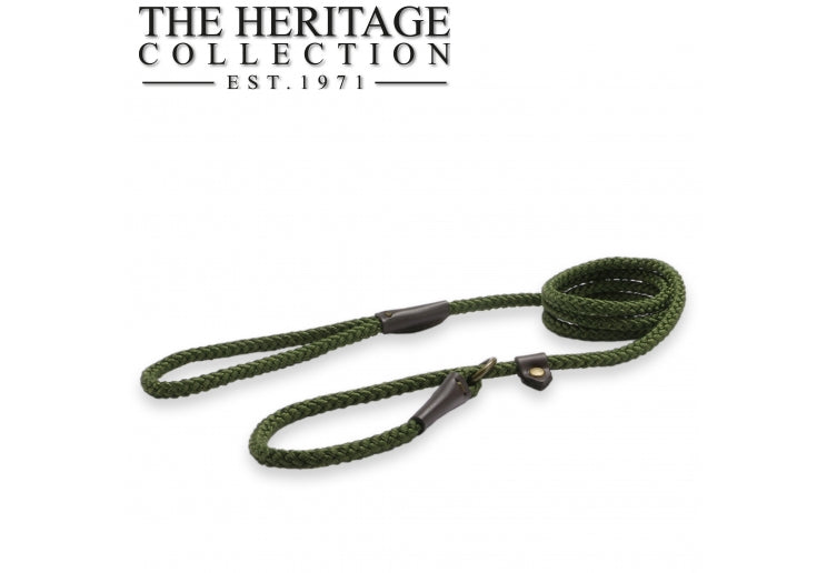 Ancol Heritage Nylon Rope Slip Lead