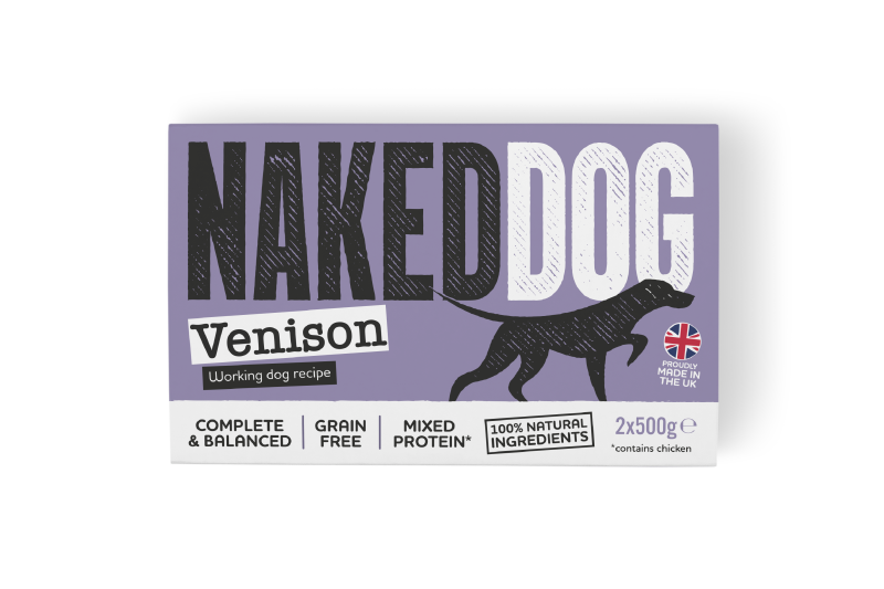 Naked Dog Original Venison 2x500g