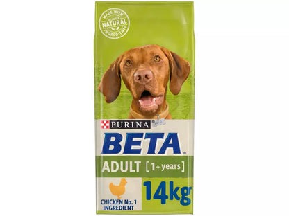 BETA Adult Dry Dog Food Chicken 14kg