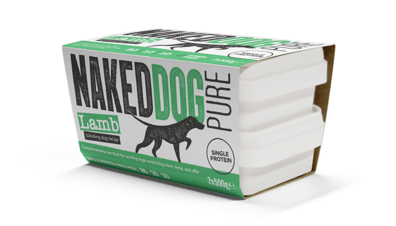 Naked Dog Pure Lamb 2x500g