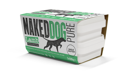 Naked Dog Pure Lamb 2x500g