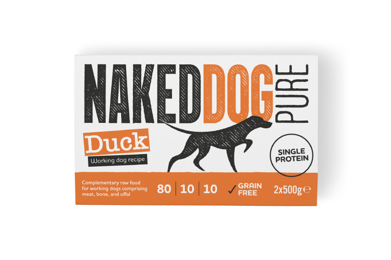 Naked Dog Pure Duck 2x500g