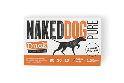 Naked Dog Pure Duck 2x500g