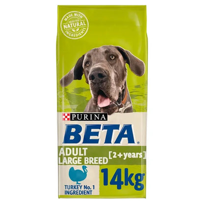 BETA Large Breed Adult Dry Dog Food Turkey 14kg
