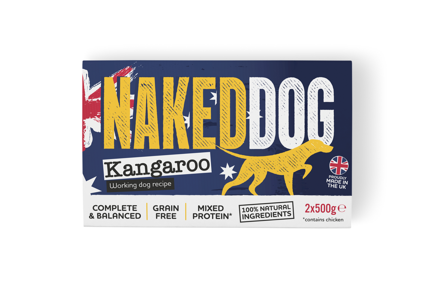 Naked Dog Original Kangaroo 2x500g