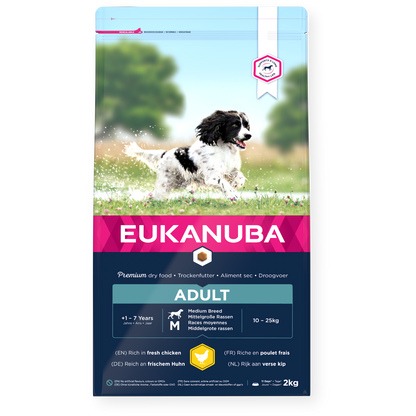 Eukanuba Adult Medium Breed Fresh Chicken
