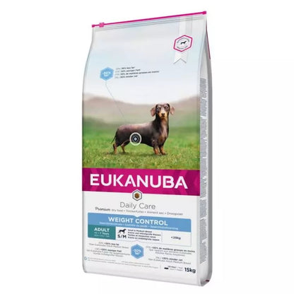 Eukanuba Adult Medium Breed Weight Control Dog Food 12kg