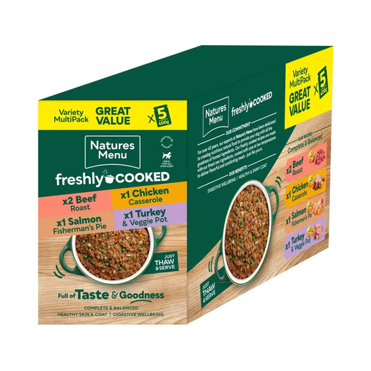 Natures Menu Freshly Cooked Variety Multipack 5x400g
