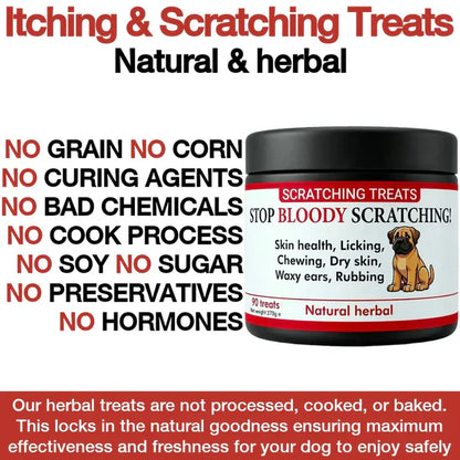 "Stop Bloody Scratching" Treats Chicken Flavour 90 Tablets