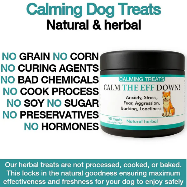 "Calm the Eff Down" Treats Chicken Flavour 90 Tablets