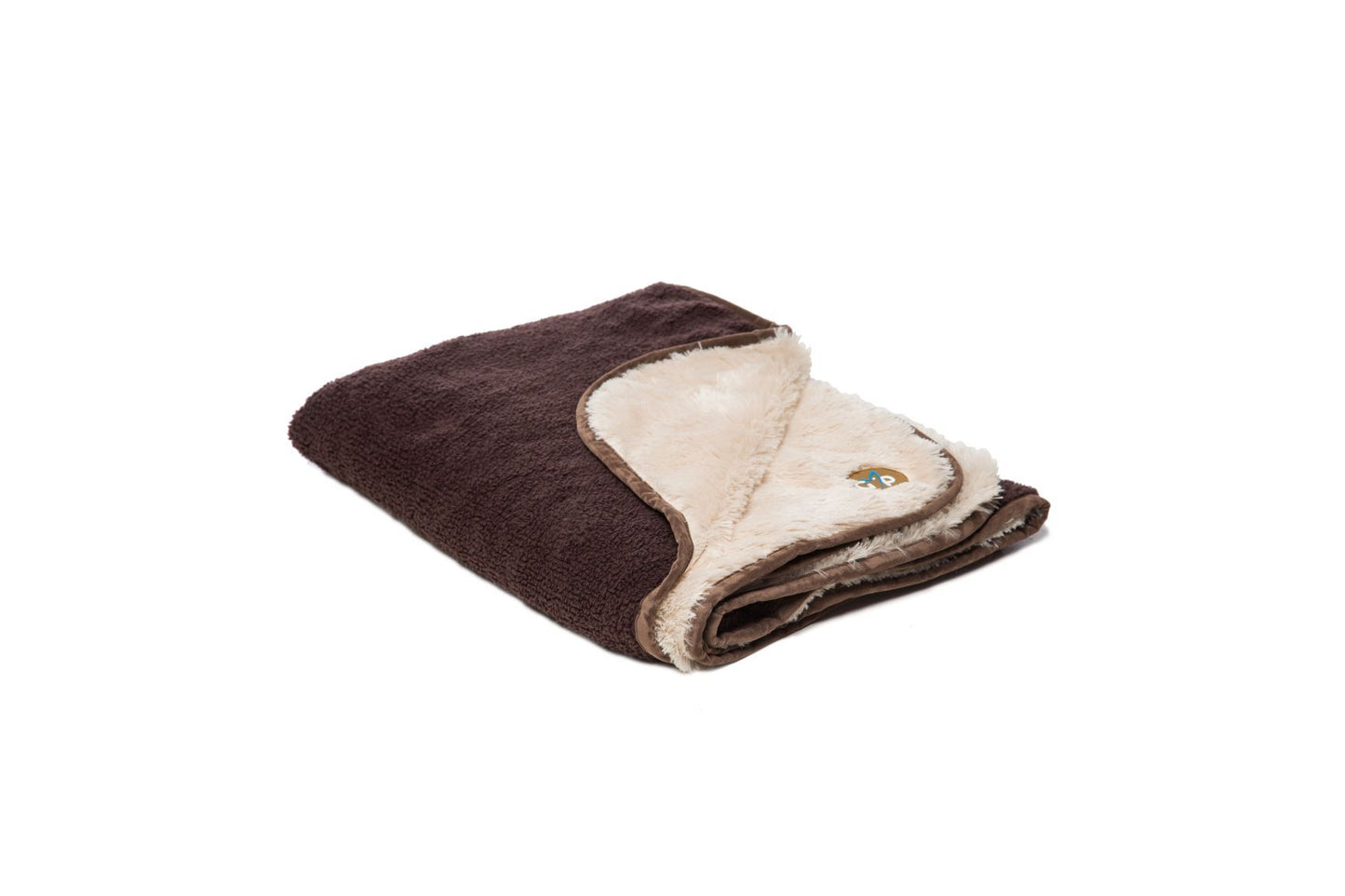 Gor Pets Nordic Soft Fleece Machine Washable Pet Blanket - Medium Brown