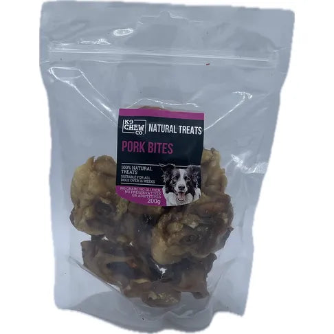 K9 Chew Co. Pork Bites 200g