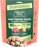 Natures Menu Freeze Dried Dog Food 80/20 Beef 250g