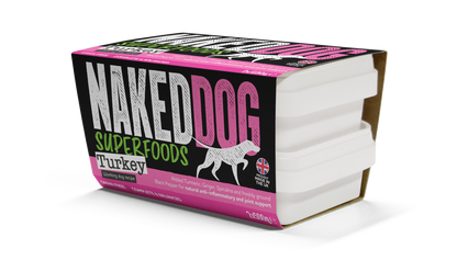 Naked Dog Superfoods Turkey 2x500g