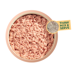 Natures Menu Frozen Ready to Mix 100% Chicken & Rabbit Block 400g