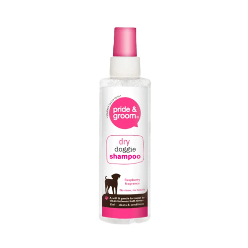 Pride & Groom Dry Doggie Shampoo Spray - 200ml