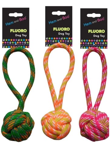 Hem & Boo Fluoro Rope Ball