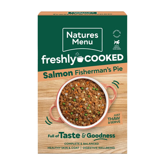 Natures Menu Freshly Cooked Salmon Fisherman's Pie 400g