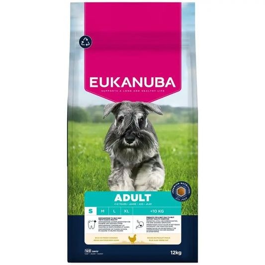 Eukanuba Adult Small Breed Chicken Dog Food 3kg