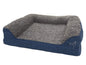 Gor Pets Noodle Soft Machine Washable Dog Bed - Medium Blue