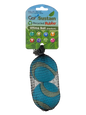Gor Pets Sustain Ultima Ball Eco-Friendly Dog Toy 2-Pack Medium 6.5cm - Blue