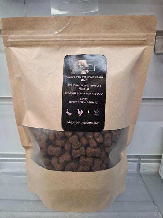 Carltons Grain Free Calming Poultry Treats 500g