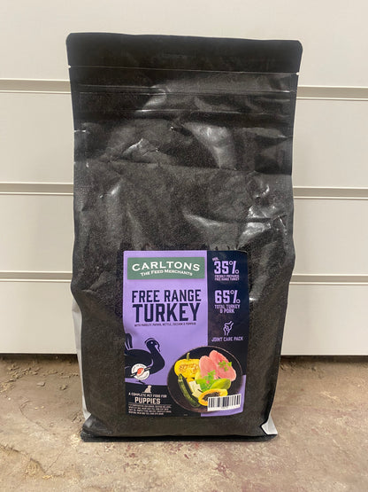 Carlton's Super 65 Puppy Free Range Turkey 2kg